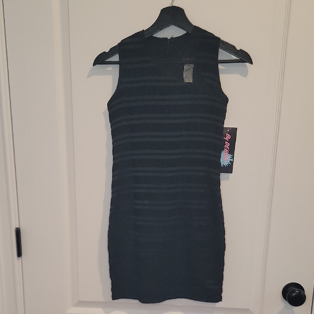 By Debra Black Dress Juniors, Size Large, New With Tags